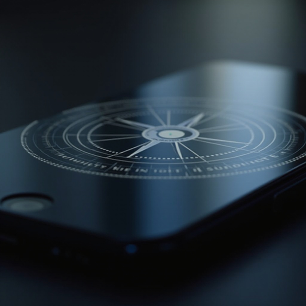 iphone指南針校正