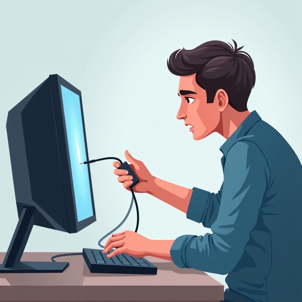 電腦 開機 螢幕 沒 訊號